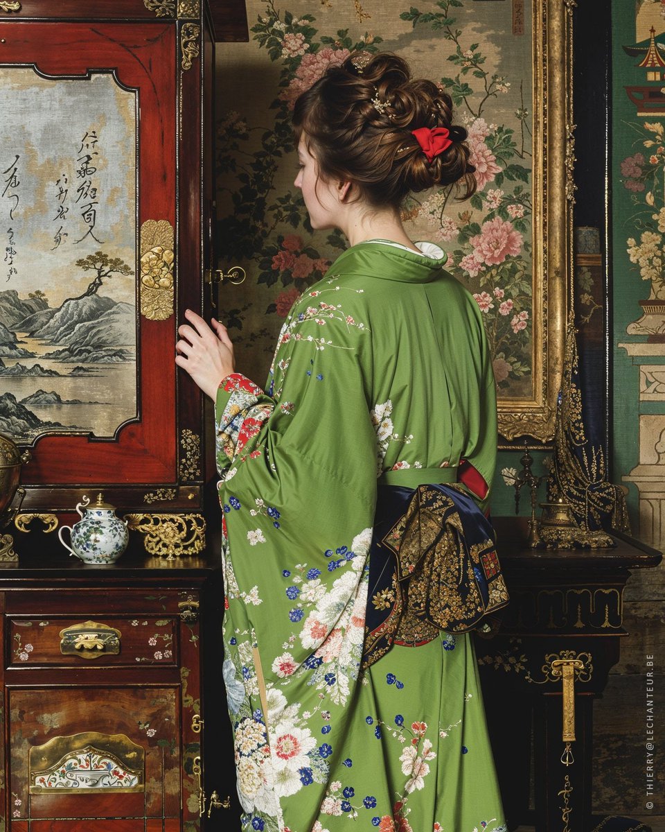 .
.

©️ 📷 Thierry Lechanteur（thierrylechanteur）

La dame au Kimono Vert

The lady in the Green Kimono

.
.