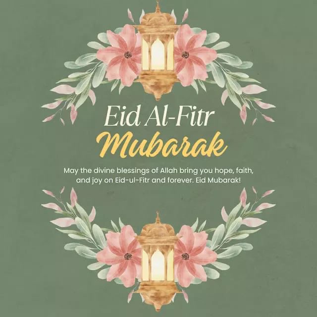 Eid Mubarak to all my friends