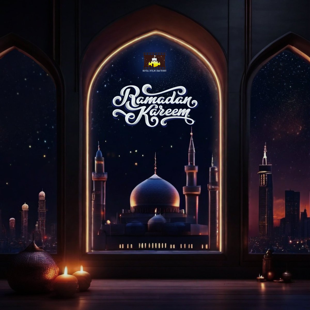 kotafilmfactory's tweet photo. May Allah's blessings fill your life with happiness, tranquility, and love in abundance on this auspicious occasion of Eid-ul-Fitr.

#EidMubarak ☪️ https://t.co/n5jYJnVi0j