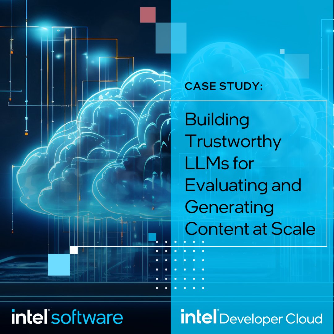 IntelANZ's tweet image. In this case study, see how @seekrscore built, trained, and deployed an 8-node Intel Gaudi 2 AI accelerator cluster in the #IntelDeveloperCloud to successfully—and cost-effectively—deploy their #AI solution. 

👉 intel.ly/3U7phL0
 
 #LLM #IamIntel #Intel