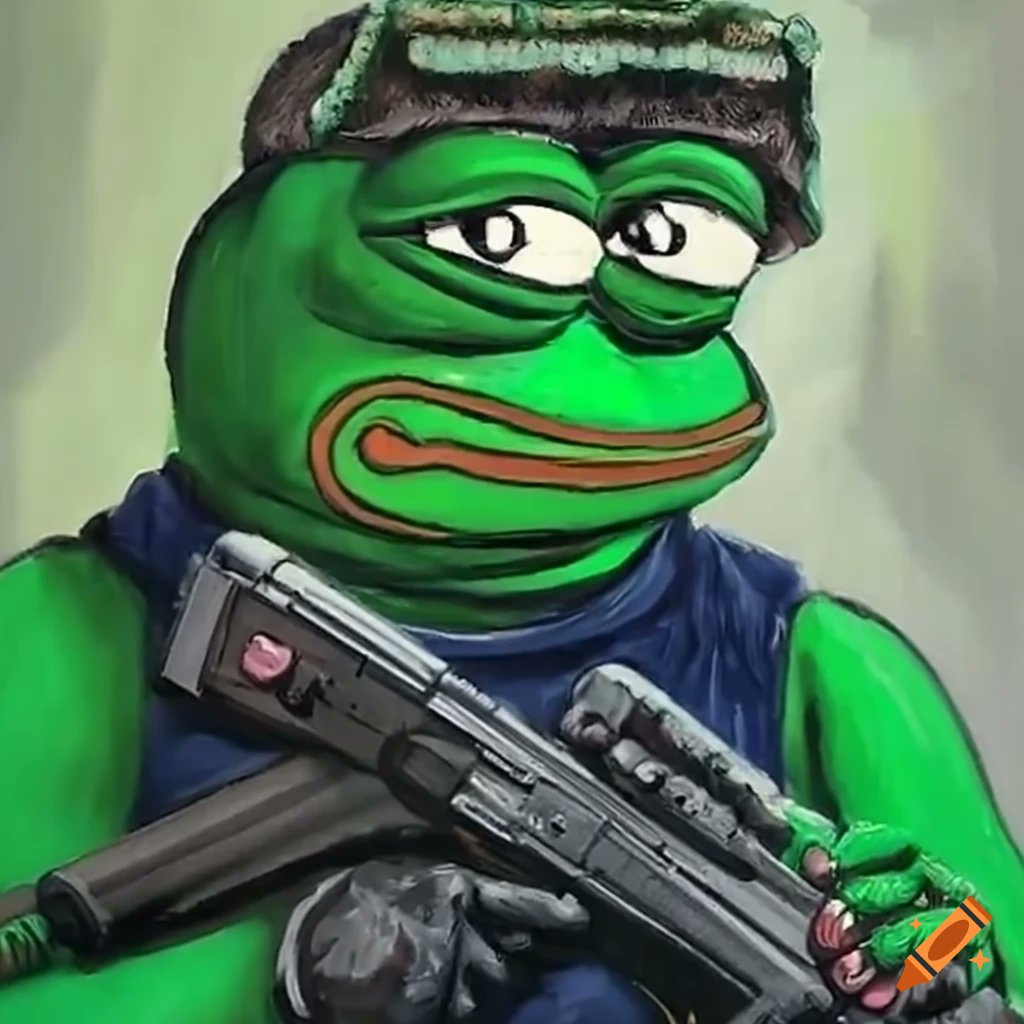 Pepearmybase's tweet photo. Only Pepe army meme on solana 
#meme #memecoin #SolanaMemecoin #solana #PEPEY #pumpfun https://t.co/oxrrikd08R
