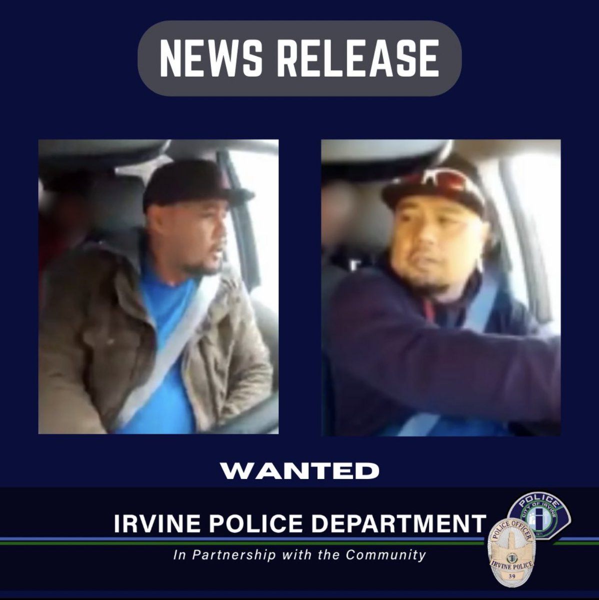 #Irvine : Irvine Police Department (IPD) is seeking assistance locating 58-year-old, Robert Delacruz, who is accused of sexual assault. The victim, who attends a specialized day program for adults with disabilities, reported that her assigned counselor and caretaker, Robert…