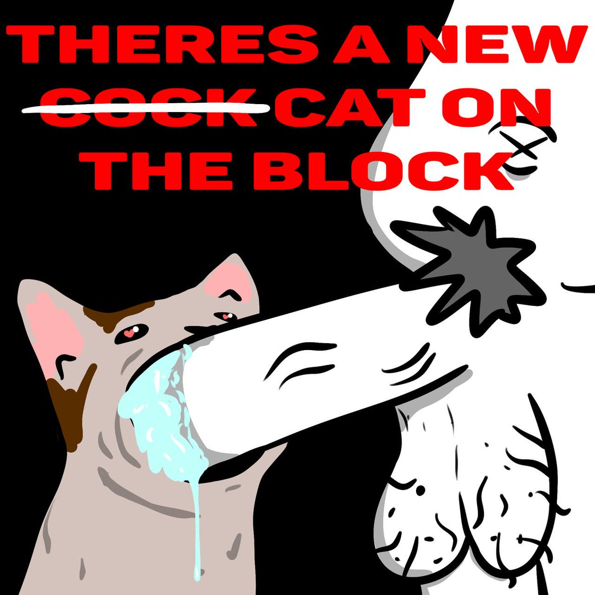 PHAT COCK CAT tweet media