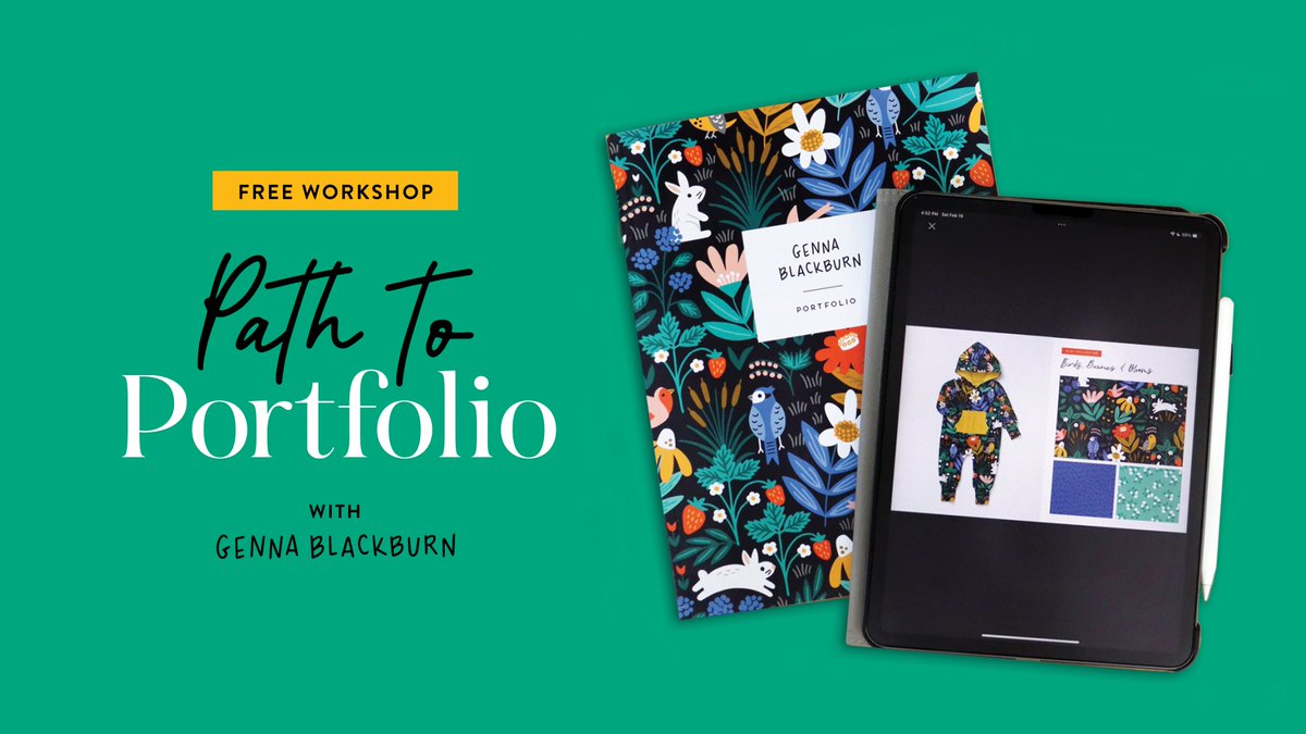 If you're curious about creating a portfolio, don't miss this chance to glean some golden nuggets from Genna Blackburn in her free workshop, Path to Portfolio. ✨gennablackburn.com/a/2147531995/5…
