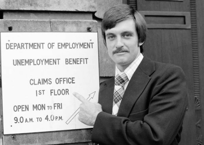 A sign of how tough the life of a cricketer was before the Packer Revolution. Peter Willey, who at the the end of the summer of 1976 had made his Test debut, had to sign on for benefits come October. County contracts were for the season only, so work in the winter meant no money