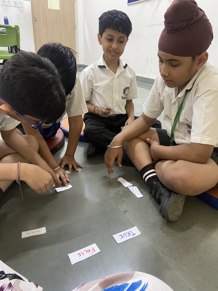 Who said that MATH is not fun..😏 We together make it fun.. 🫶 My boys are in love with it… 🤗 M istakes A llow T hinking to H appen #funlearning #cambridgelearners #mathactivity #Maths #mathematicians @Anupam_Sharmaa @aanchal3125 @cambridgewing