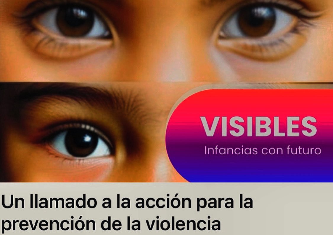 Visibles: Infancias con futuro, es un espacio que abordara problemáticas relacionadas con la concientización y la protección integral de las infancias y adolescencias.

#InfanciasSinViolencia #VisiblesInfanciasConFuturo #NoTeQuedesCallado
Seguirme 
linkedin.com/newsletters/vi…