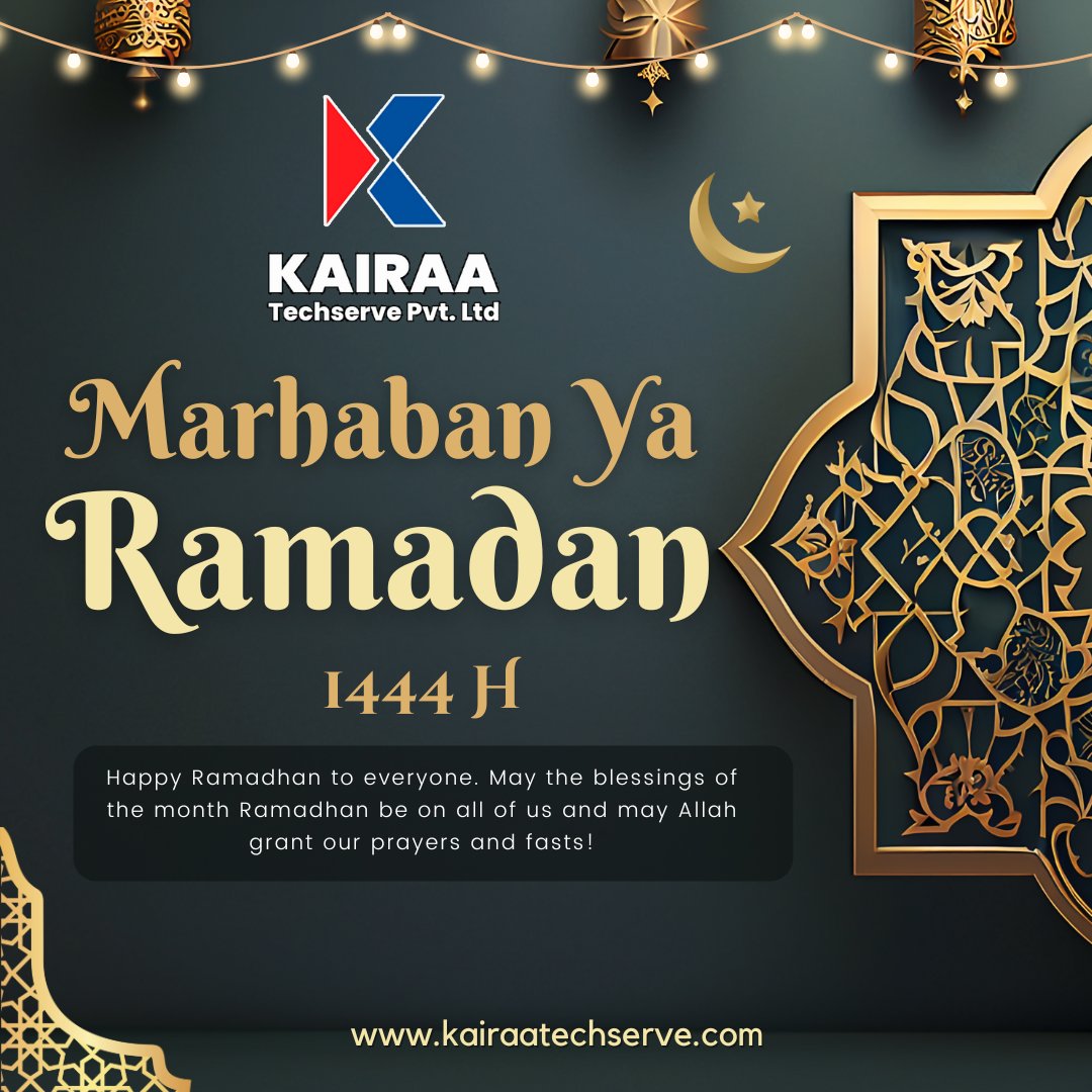 May the magic of Eid bring you joy, peace, and prosperity. Sending heartfelt wishes to you and your family on this auspicious day. Eid Mubarak.

#kairaa #techserve #ramzanwishes #ramadan #happyramadan #wishes #Ramadan2024 #RamadanMubarak #RamadanKareem #BlessedRamadan.