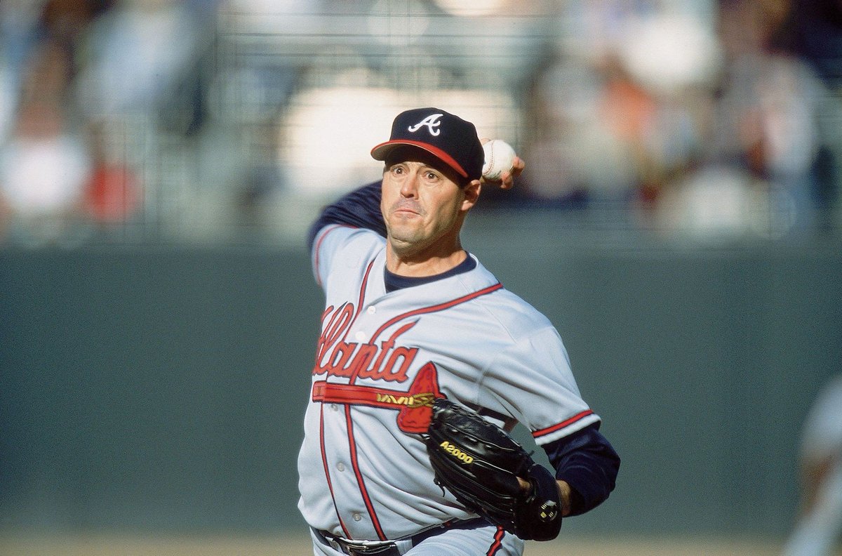 nut_history's tweet photo. In 1997 Greg Maddux pitched in a 3-0 count only once! (This does not include intentional walks.) https://t.co/ABgNmAAcnG