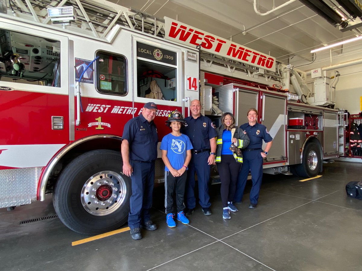 This week’s #WednesdaysChild is Devanzo, or “D!” D is a caring and sensitive teen who wants to be a firefighter someday. “I want to save lives. It would make me feel good about myself,” he told me. A big thank you to @WestMetroFire for having us! Meet D: cbsnews.com/colorado/video…