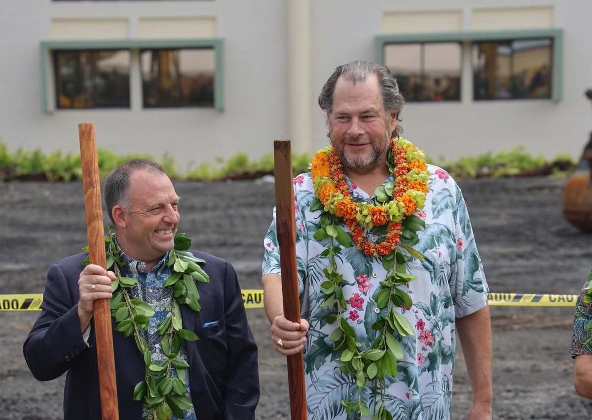 Benioff's tweet image. Today marks the groundbreaking of Hilo Benioff Medical Center, a beacon of hope for Hawaii. With the power of partnership between Hawaii Pacific Health and UCSF, Hilo Benioff Medical Center is set to revolutionize healthcare in our islands. On our small island in the Pacific, one…