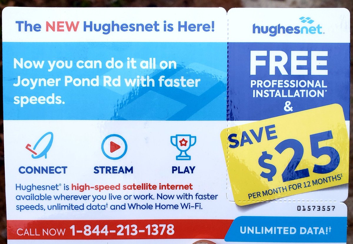 Polodude10's tweet image. Huge #LoL @Hughesnet 1st. This whole #zipcode has #fiber 2 brag about having 1 big satellite.  26000 miles away.