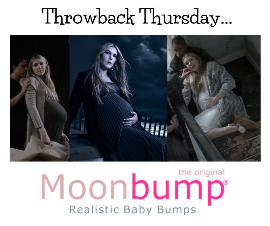 August 2021 – season 10 of American Horror Story is released, featuring Lily Rabe wearing our pregnant bump (among others) as Doris Gardner 😍 #ThrowbackThursday #Costume #ActingPregnant #FakePregnantBump #Moonbump