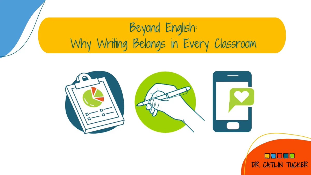 ✏️ Beyond English: Why Writing Belongs in Every Classroom

👉🏻 bit.ly/41rE3y4 

#EdChat #EduTwitter #UKEdChat #AussieEd #EdChatEU #EdChatAsia #AfricaEd