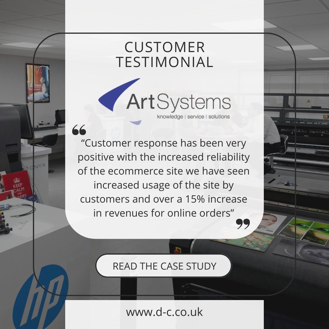 An integrated Business to Business e-Commerce website that is integrated to a market leading ERP system. This is a reality for @artsystems. Read the case study:

dynamics-consultants.co.uk/blog/art-syste…

#artsystems #ecommerce #b2b #businesstobusiness #webshop #erp #businesscentral #printing