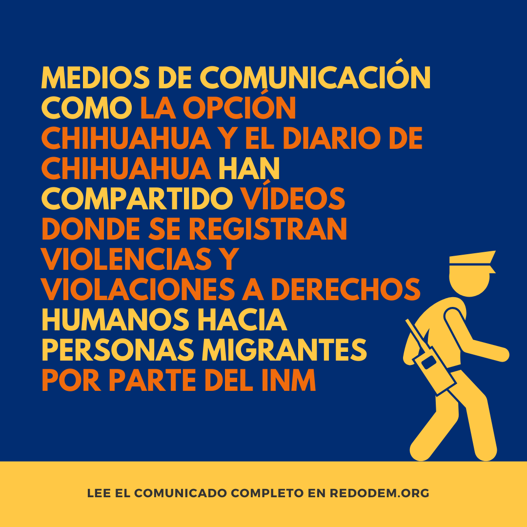 1/2📌Tras el inicio del operativo encabezado por el Comisionado del (INM) <a href="/INAMI_mx/">INM</a> el 1 de abril en Ciudad Juárez para continuar frenando el derecho al tránsito se han registrado decenas de agresiones a personas migrantes. Más info acá: x.com/JRSMex/status/…