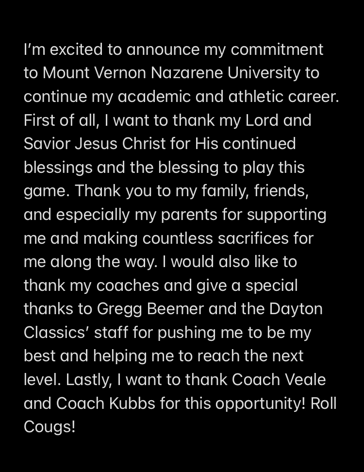Lewis Erwin (@lewiserwin4) on Twitter photo Committed! <a href="/MVNUBaseball/">MVNU Baseball</a> <a href="/CoreyKubbs/">Corey Kubbs</a> <a href="/DaytonClassics/">DCBaseball</a> @Coach_Yeti <a href="/OakwoodBase/">Oakwood Baseball</a> <a href="/SportsOrion/">Orion Sports Medicine</a> Committed! <a href="/MVNUBaseball/">MVNU Baseball</a> <a href="/CoreyKubbs/">Corey Kubbs</a> <a href="/DaytonClassics/">DCBaseball</a> @Coach_Yeti <a href="/OakwoodBase/">Oakwood Baseball</a> <a href="/SportsOrion/">Orion Sports Medicine</a>