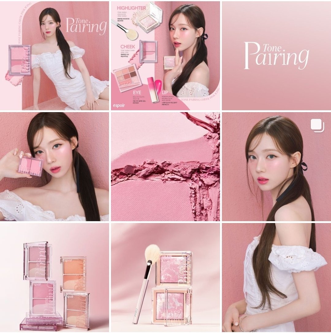 espoir's IG feed is so pink and pretty with these Winter posts 😍