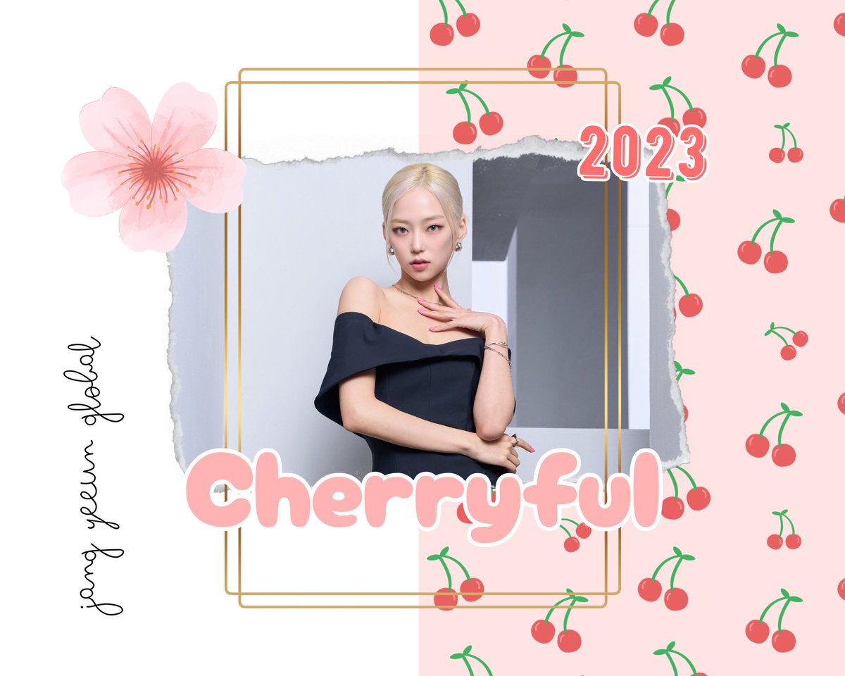 jangyeeunglobal's tweet image. 【PROJECT】 The cover of the photobook CHERRYFUL - celebrating Yeeun's successful year of 2023.