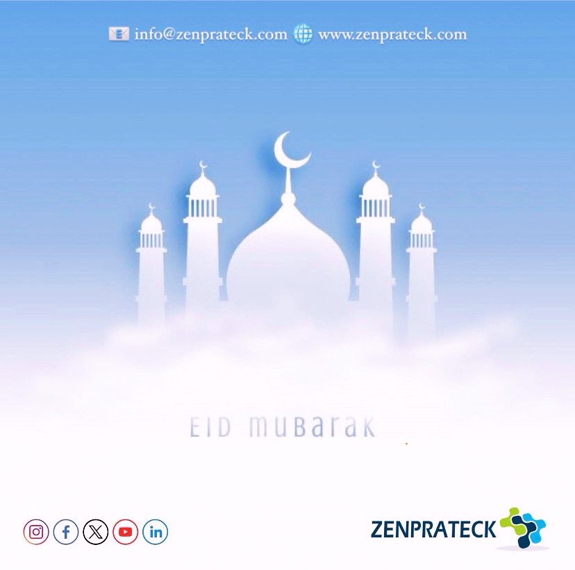 zenprateck's tweet photo. Sending warm Eid Mubarak wishes your way! May this special day bring you joy, peace, and blessings. 

#EidMubarak #Blessings #Joy #zenprateck https://t.co/0cxn1pkgZO