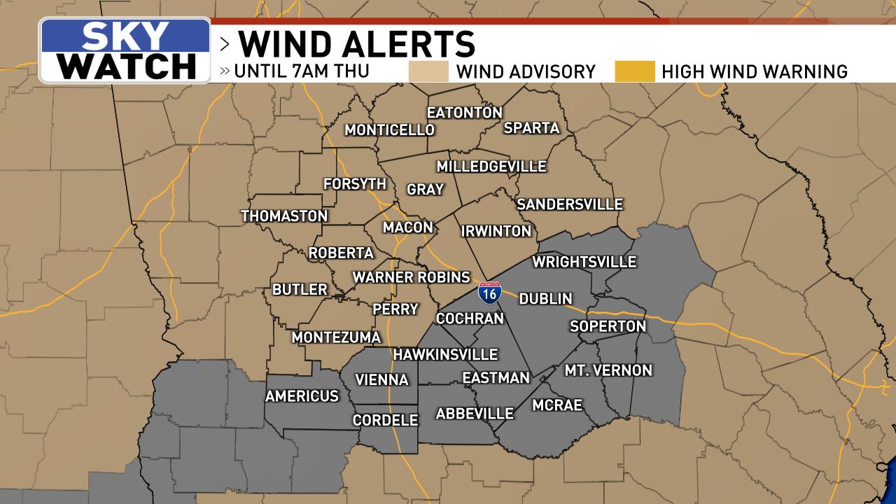 Butler Ga Weather Map