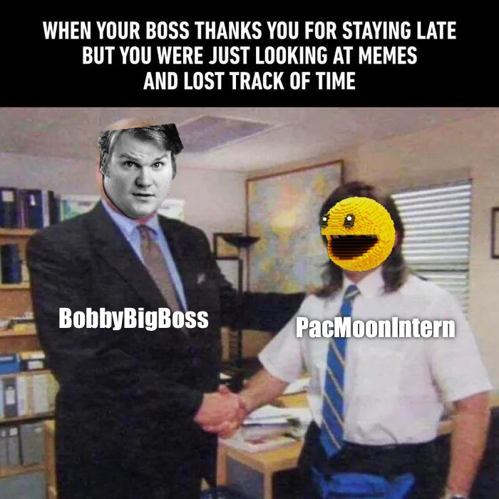 Best job ever?

<a href="/PacMoonIntern/">PACMOON INTERN</a> @BobbyBigYield <a href="/PacMoonIntern/">PACMOON INTERN</a>