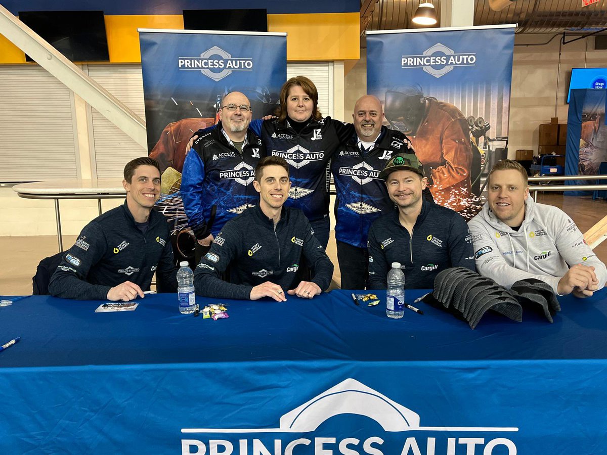 We’re off to a 2-0 start at the Princess Auto GSOC Players’ Championship! Even better? We got to spend the day with @princessauto 😎 We’ll be the feature game on Sportsnet Thursday afternoon against @TeamMDunstone. Check it out live at 1:30 pm CST 📺 #GSOC | #TeamMcEwen