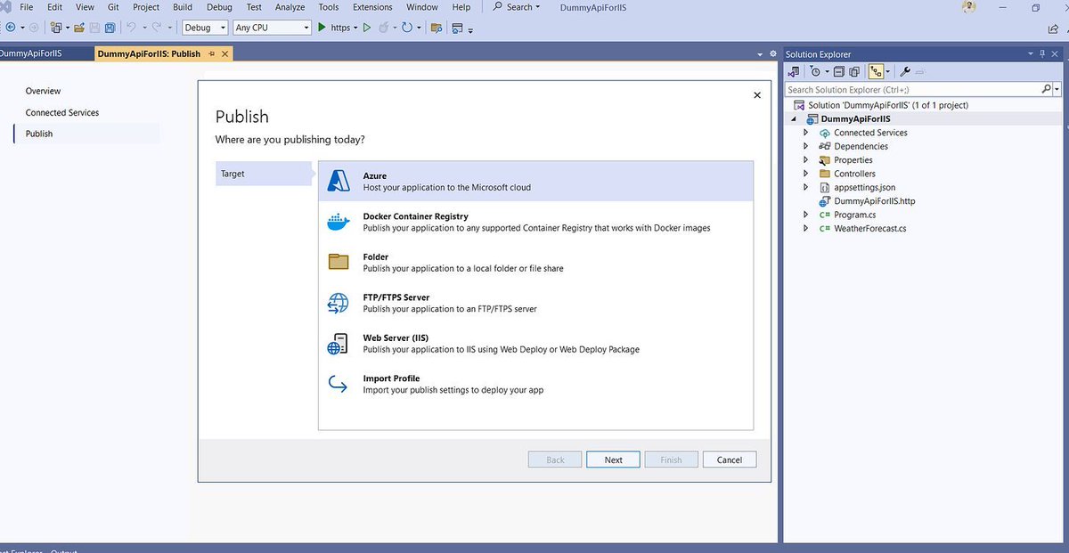 EP 54 : Publish an ASP .NET Core app to IIS by <a href="/mwaseemzakir/">Muhammad Waseem</a> mwaseemzakir.substack.com/p/ep-54-publis… #aspnetcore