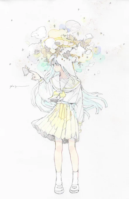 ໒꒱⋆#illustration 