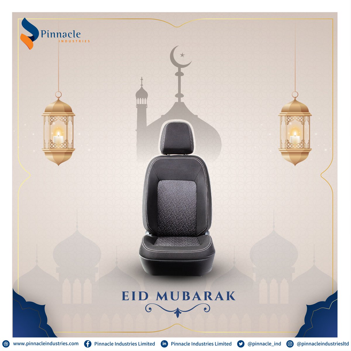 pinnacle_ind's tweet photo. May the blessings of Eid bring you happiness, peace, and prosperity. Pinnacle Industries wishes you and your loved ones a joyous Eid ul-Fitr.
#EidMubarak #Eid2024 #Eidulfitr #pinnacleindustries #pinnacle #seatingsolution #vehicleseating #commercialvehicle https://t.co/Y3EEaw3Ant