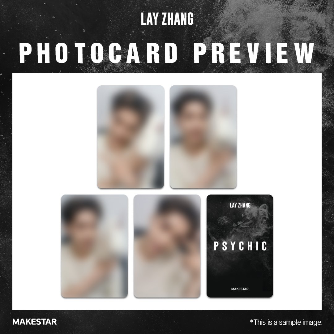 #LAYZHANG [PSYCHIC] (POCAALBUM) PRE-ORDER FAN SIGNING EVENT ⏰마감 D-DAY⏰ ✨PHOTOCARD PREVIEW ❤응모자 전원 미공개 포토카드 ❤All applicants Unreleased photocard ❤应募者全员 未公开小卡 ❤応募者全員 未公開フォトカード 📆~ 24.04.11 23:59(KST) 🔗bit.ly/3xxLMQA