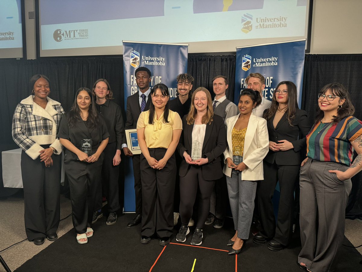 Congratulations to all the challengers at the #3MT final event tonight! The presentations were outstanding.