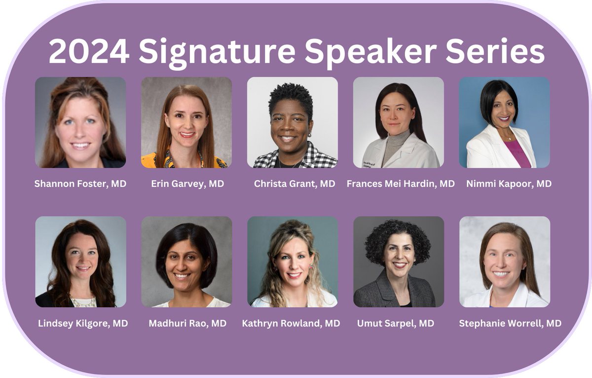 AWS is pleased to announce the 2024-2025 class of Signature Speakers! Browse our directory of speakers to review their specialties and book them for your next panel, conference, or scientific event. SPEAKER DIRECTORY: womensurgeons.org/signature-spea…