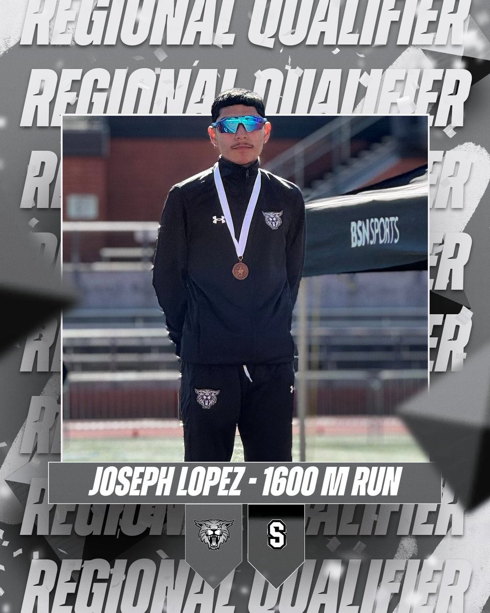 🏅REGIONAL QUALIFIER🏅 Congratulations to Joseph Lopez on advancing to the Regional Meet in the 1600 M Run 🐾 @NISDSotomayor @WildcatsDen_SA @IslandersTFXC