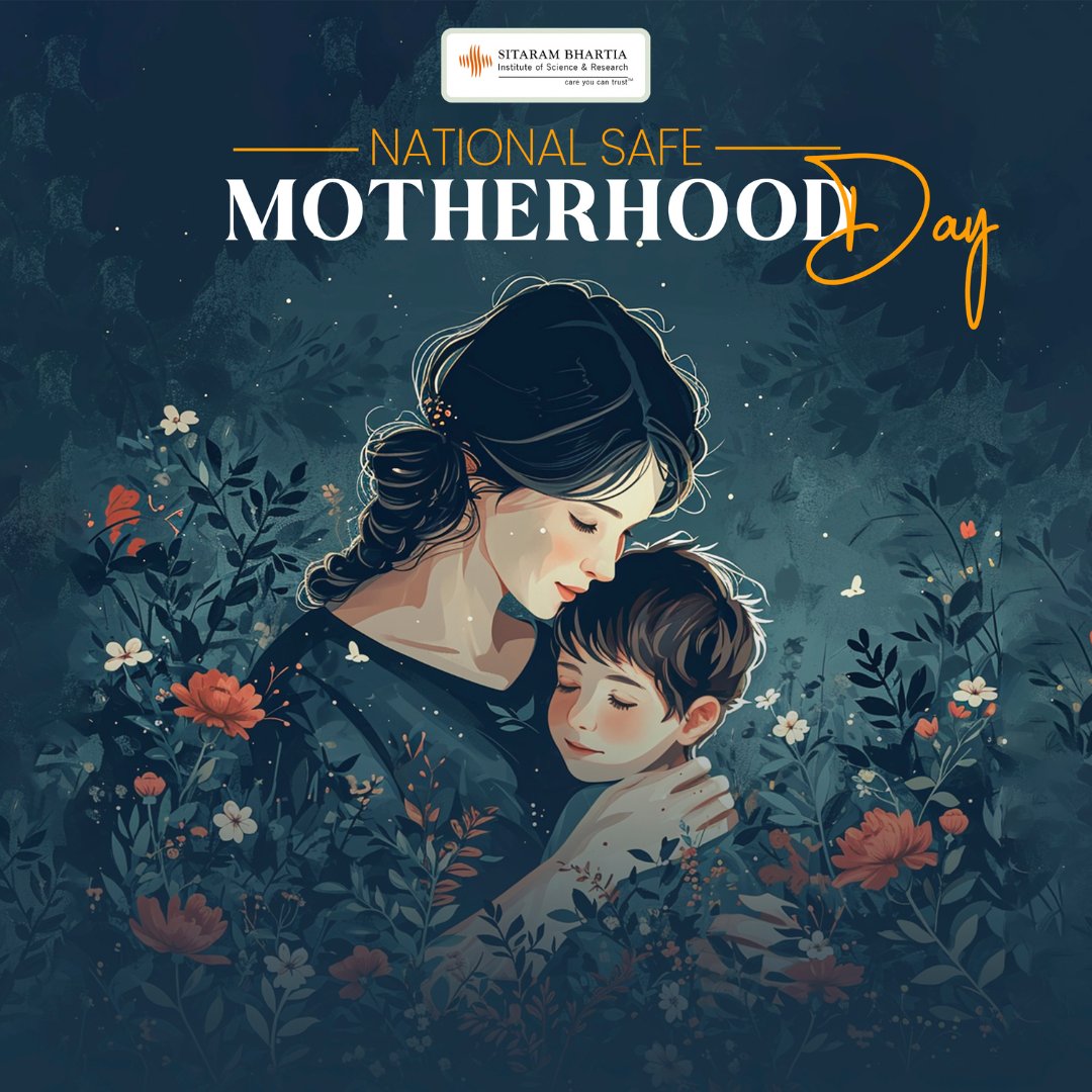 We salute the strength and resilience of mothers everywhere. At Sitaram Bhartia, we aim to provide safe, compassionate care to ensure every mother's journey is supported and celebrated.  
.
.
.
.
.
.
#SafeMotherhood #MaternalHealth