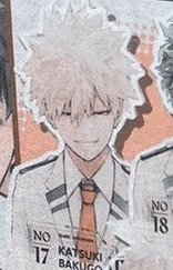 the only time we've seen him genuinely smile is when he's next to allmight and izuku <333