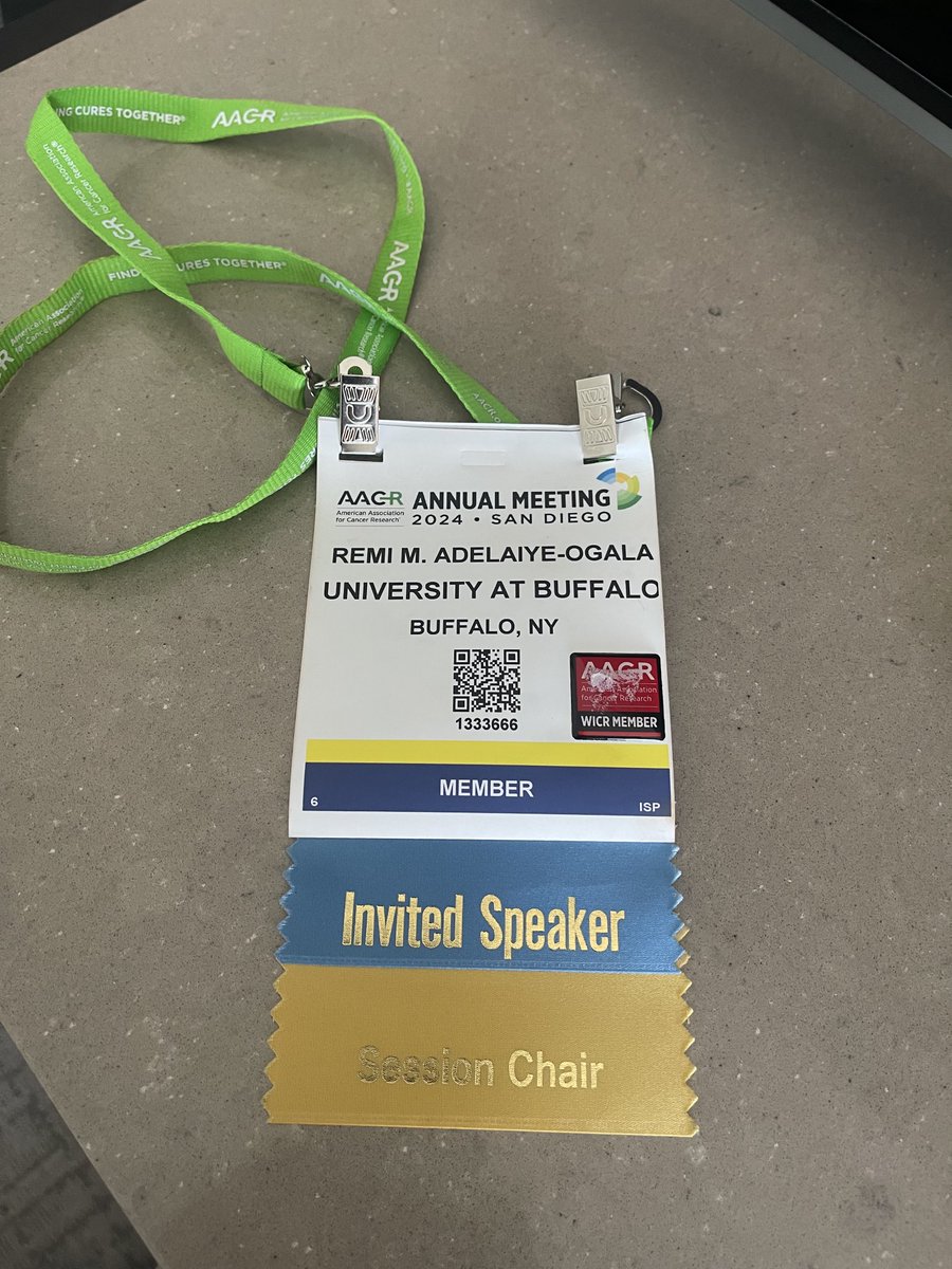 It’s a wrap! I had a fantastic time at the #AACR2024 and left feeling inspired! Thanks to the organizing committee for the opportunity to chair and present our research in the AOS07 session! I am looking forward to AACR2025.