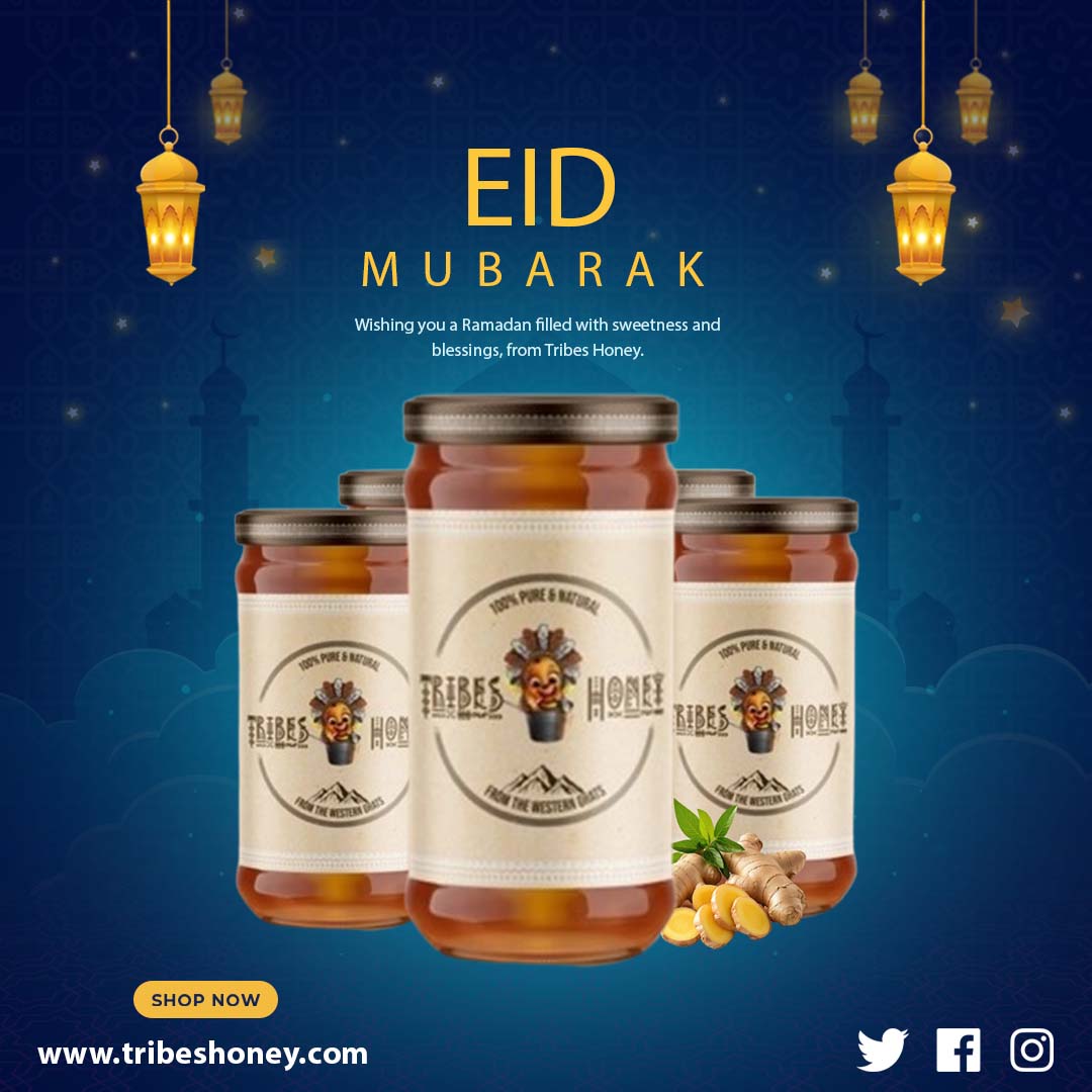 Spreading joy with every drop: Tribes Honey wishes you a blessed Ramadan...!

#TribesHoney #ramadanmubarak #RawHoney #OrderNow