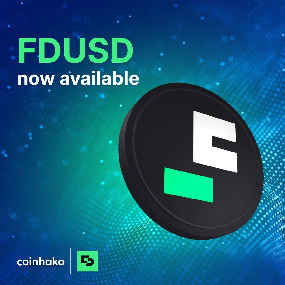 FDUSD @fdlabshq is now available on #coinhako with SGD, USD and pairs with  other #cryptos! #FDUSD is a fully backed stablecoin that not only enables  secure and efficient transactions but also operates