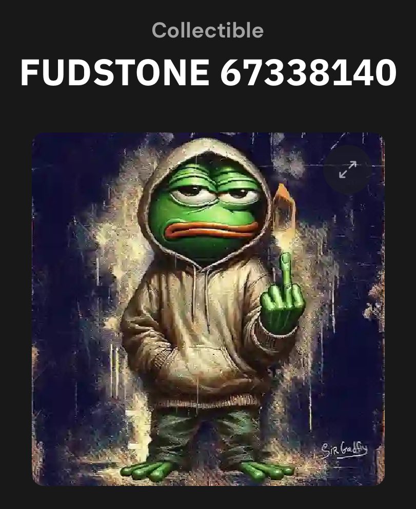 jbstudioart's tweet photo. Gn x fam! BIG shout out and thank you again @Sir_Gadfly loving the #FUDSTONE ๐งก https://t.co/pk34SoT5Fq