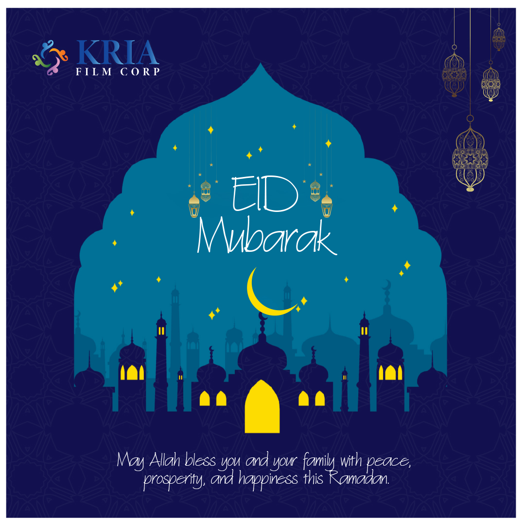 Wishing everyone a blessed Eid Mubarak! May this special day bring peace, happiness, and prosperity to all. #eid #EidAlFitr #eidmubarak #eid24 #EidMubarakEveryone #eidmubarak2024 #Ramadan #ramadankareem #ramadanmubarak #ramadanmubarak🌙 #ramadan #KriaFilmCorp #kria