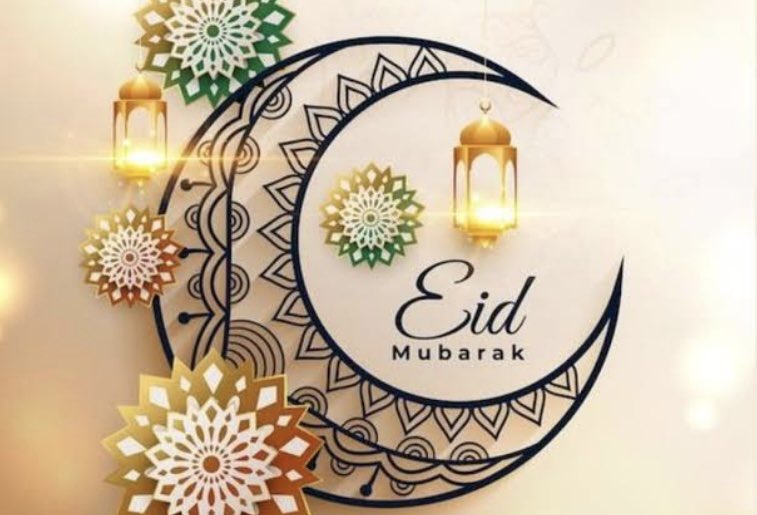 Eid Mubarak 😇❤️ May blessings of #eid bring peace, happiness and prosperity!! #EidUlFitr #Eidmubarak2024