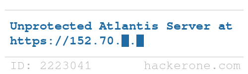 8x8 disclosed a bug submitted by fo00x: hackerone.com/reports/2223041 #hackerone #bugbounty
