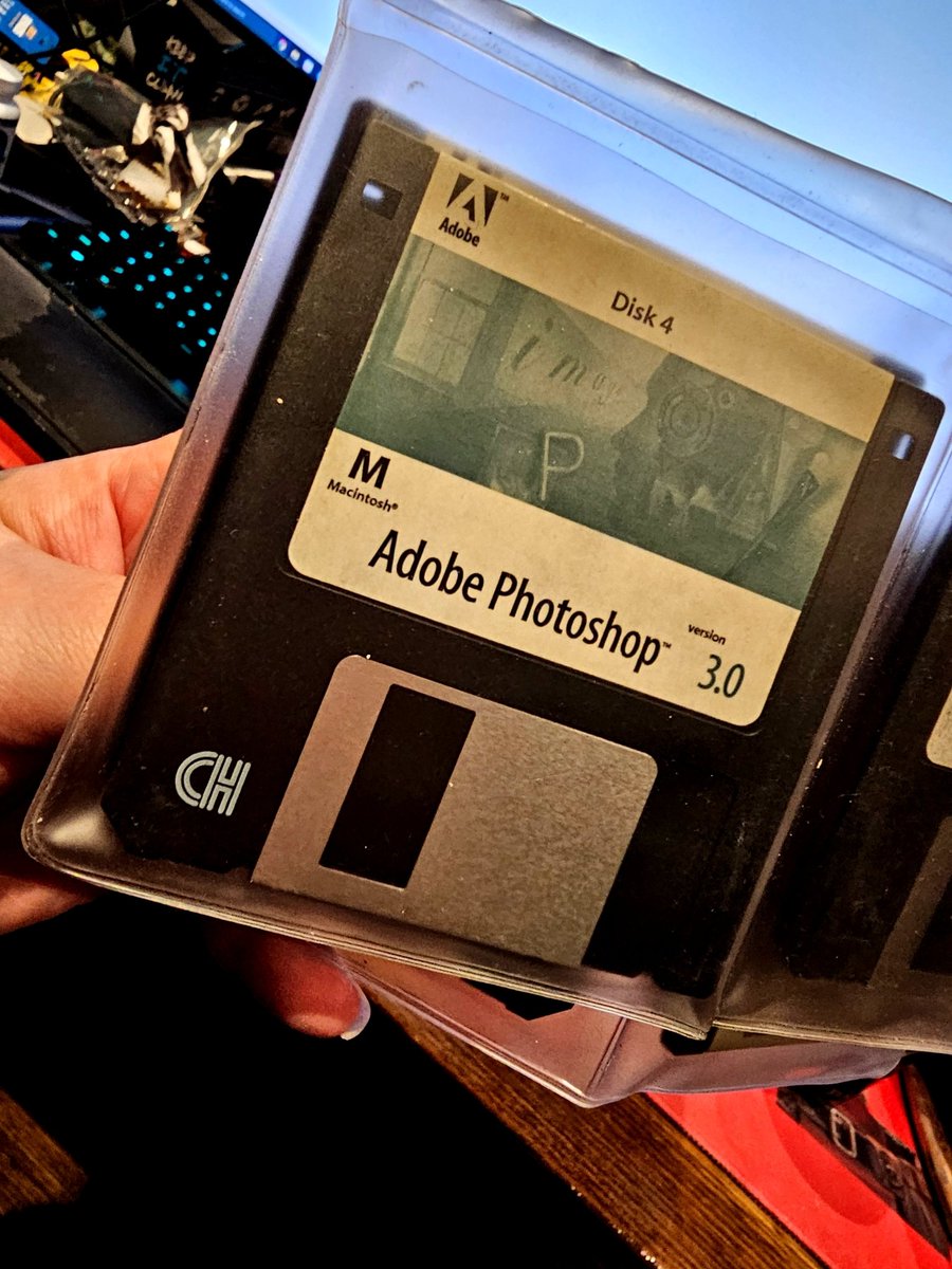 When installing software took 6 of these @Photoshop