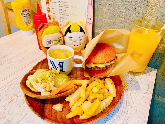 「ハンバーガー チーズ」のTwitter画像/イラスト(新着)