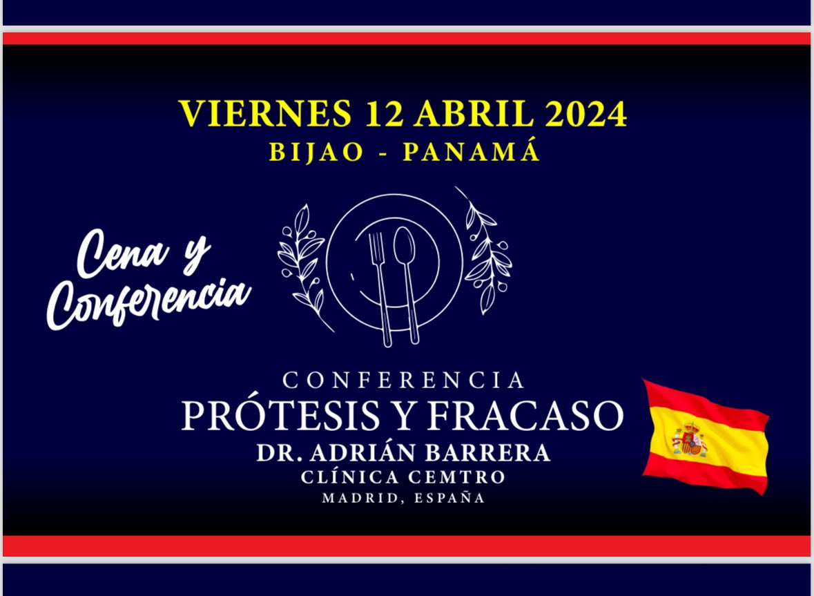 DrAdrianBarrera's tweet photo. Faltan pocos días para el Simposio “Lo malo y lo feo de las Artroplastias” gracias a la Sociedad Panameña de Ortopedia y Traumatologia por la invitación   #SPOT #protesis #rodilla #clinicacemtro https://t.co/3gIEadU8Ft