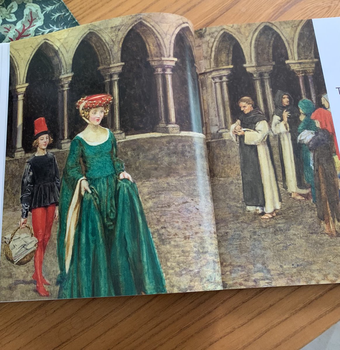 Eleanor Fortescue-Brickdale’s (1872-1945) compositions are romantic, filled with narration &amp; superb colours.
Her works are reminiscent of childhood stories, like looking through beloved children’s books, but with the bonus of exceptional illustration. Fairy tales for adults.