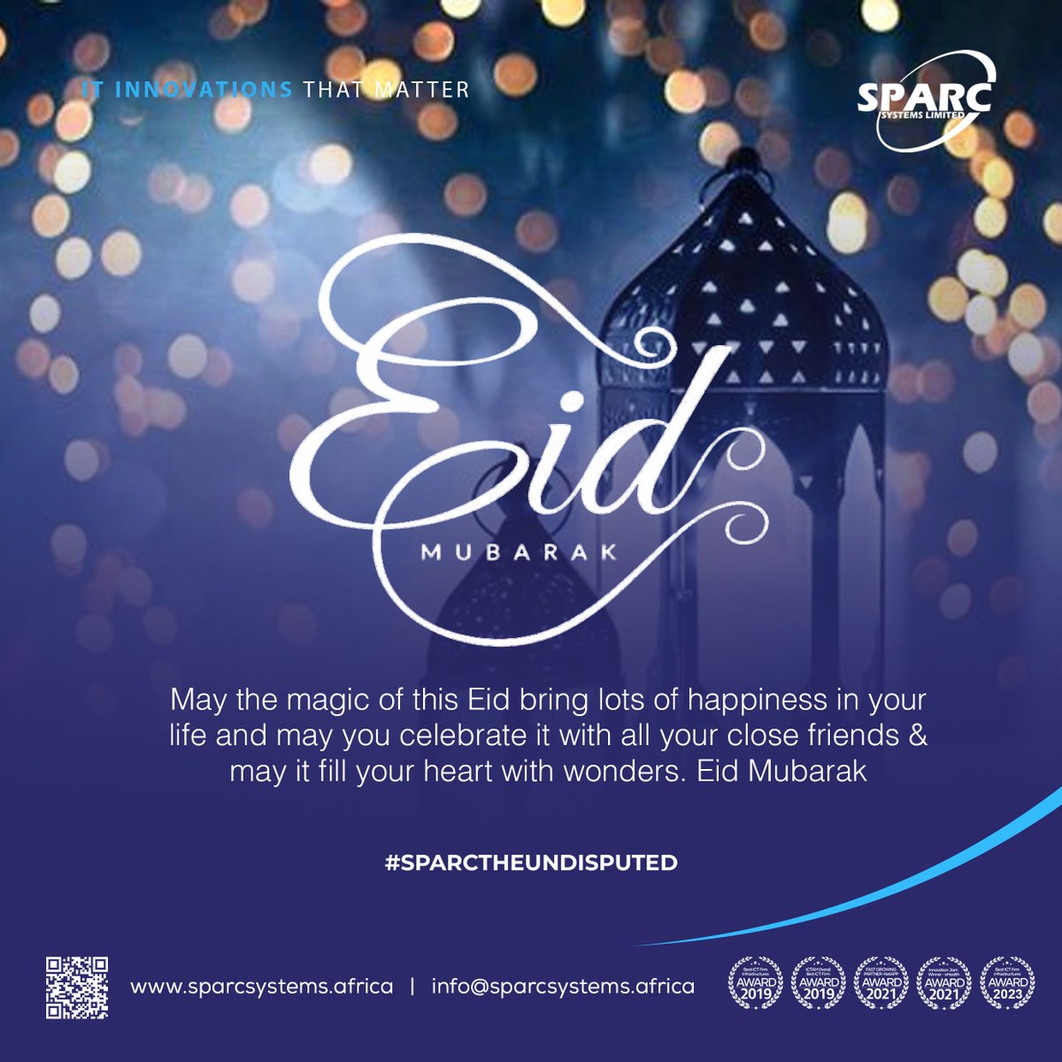 “Let our religions unite us for human kindness rather than dividing us on what we believe.”- Hockson Floin Eid Mubarak ! #EidMubarak2024 #sparctheundisputed