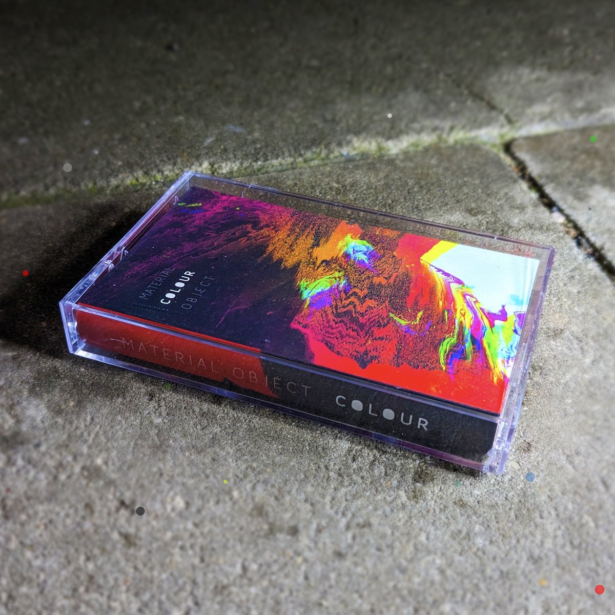 Material Object - Colour Six Synthesizer Solos hand woven into one full Spectrum Analog Audio Adventure. Available on cassette and digital download from Old Technology, the UK label of @Tony_Surgeon & @Dan_bean - old-technology.bandcamp.com/album/colour