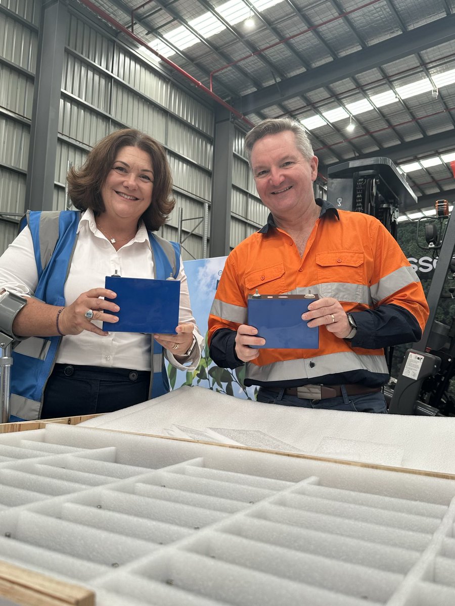 We believe in a future made in Australia. And a renewable future, creating thousands of good jobs in regional Australia. Aussie battery manufacturer Energy Renaissance in Tomago in the Hunter is a great example of what we can do and what more we can build. It was good to…